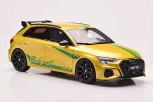 Audi S3 8Y MTM Clubsport イエロー GT Spirit 1:18 GT891 レジン - 画像 4/6