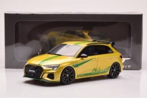 Audi S3 8Y MTM Clubsport イエロー GT Spirit 1:18 GT891 レジン - 画像 6/6