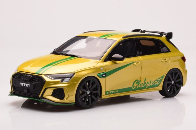 Audi S3 8Y MTM Clubsport イエロー GT Spirit 1:18