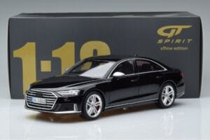 Audi S8 D5 Mythos ブラック Asia Edition GT Spirit 1:18 CLDC019 レジン - 画像 6/6