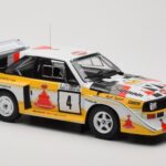 Audi Sport Quattro S1 E2 #4 S. Blomqvist / B. Cederberg Rally 1000 Lakes 1985 IXO 1:18 - image 4 of 6