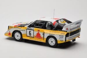 Audi Sport Quattro S1 E2 #6 H. Mikkola / A. Hertz Rally 1000 Lakes 1985 IXO 1:18 18RMC161B メタル - 画像 5/6