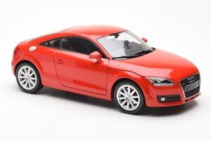 Audi TT 8J レッド メタリック Minichamps 1:18 100015021 メタル - 画像 6/8