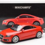 Audi TT 8J レッド メタリック Minichamps 1:18 - image 8 of 8