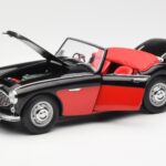 Austin-Healey 3000 Mk I Spider ブラック レッド Kyosho 1:18 - image 2 of 8