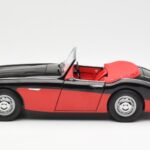 Austin-Healey 3000 Mk I Spider ブラック レッド Kyosho 1:18 - image 4 of 8