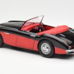 Austin-Healey 3000 Mk I Spider ブラック レッド Kyosho 1:18 - image 7 of 8