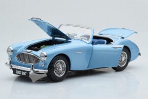 Austin-Healey 3000 Mk1 BN7 ブルー Kyosho 1:18 08149HBL メタル - 画像 2/8