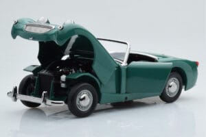 Austin-Healey Sprite グリーン Kyosho 1:18 08953LG メタル - 画像 2/8