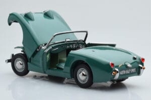 Austin-Healey Sprite グリーン Kyosho 1:18 08953LG メタル - 画像 3/8