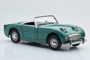 Austin-Healey Sprite グリーン Kyosho 1:18 08953LG メタル - 画像 6/8