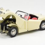 Austin-Healey Sprite Mk I Open Old English ホワイト Kyosho 1:18 - image 2 of 8