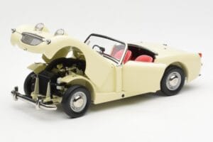 Austin-Healey Sprite Mk I Open Old English ホワイト Kyosho 1:18 08953EW メタル - 画像 2/8