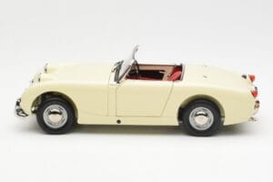 Austin-Healey Sprite Mk I Open Old English ホワイト Kyosho 1:18 08953EW メタル - 画像 4/8