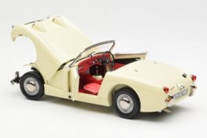 Austin-Healey Sprite Mk I Open Old English ホワイト Kyosho 1:18 08953EW メタル - 画像 5/8