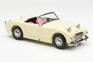 Austin-Healey Sprite Mk I Open Old English ホワイト Kyosho 1:18 08953EW メタル - 画像 6/8