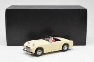 Austin-Healey Sprite Mk I Open Old English ホワイト Kyosho 1:18 08953EW メタル - 画像 8/8