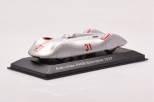 Auto Union Stromlinie #31 AVUS 1937 シルバー Minichamps 1:43 5030900503 メタル - 画像 2/4