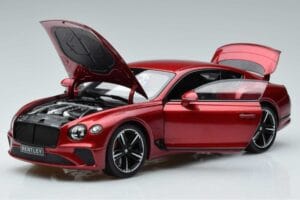 Bentley Continental GT キャンディレッド Norev 1:18 182788 メタル - 画像 2/7
