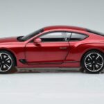 Bentley Continental GT キャンディレッド Norev 1:18 182788 メタル - image 4 of 7