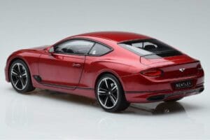Bentley Continental GT キャンディレッド Norev 1:18 182788 メタル - 画像 6/7