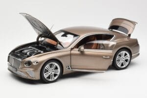 Bentley Continental GT ダークカシミア メタリック Norev 1:18 182781 メタル - 画像 2/8