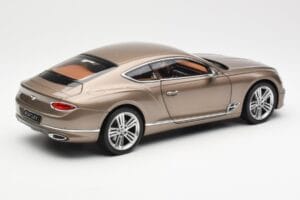 Bentley Continental GT ダークカシミア メタリック Norev 1:18 182781 メタル - 画像 3/8