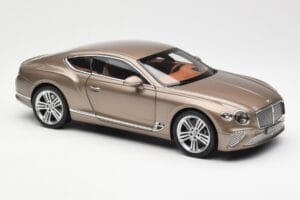 Bentley Continental GT ダークカシミア メタリック Norev 1:18 182781 メタル - 画像 6/8
