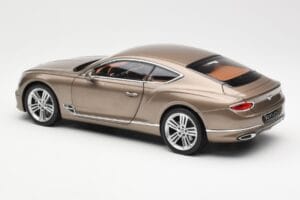 Bentley Continental GT ダークカシミア メタリック Norev 1:18 182781 メタル - 画像 7/8