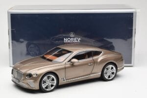 Bentley Continental GT ダークカシミア メタリック Norev 1:18 182781 メタル - 画像 8/8