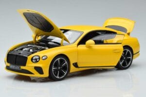 Bentley Continental GT Monaco イエロー Norev 1:18 182786 メタル - 画像 2/7