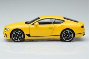 Bentley Continental GT Monaco イエロー Norev 1:18 182786 メタル - 画像 4/7