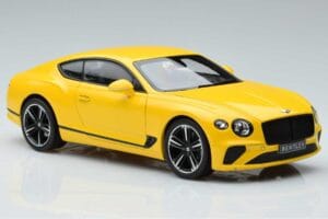 Bentley Continental GT Monaco イエロー Norev 1:18 182786 メタル - 画像 5/7