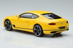 Bentley Continental GT Monaco イエロー Norev 1:18 182786 メタル - 画像 6/7