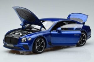 Bentley Continental GT シークインブルー Norev 1:18 182787 メタル - 画像 2/7