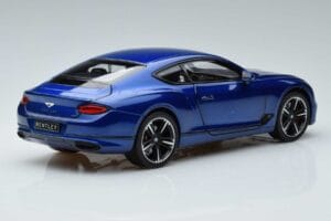 Bentley Continental GT シークインブルー Norev 1:18 182787 メタル - 画像 3/7