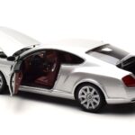 Bentley Continental GT シルバー Minichamps 1:18 - image 5 of 8