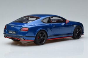Bentley Continental GT Speed Black Edition ブルー GT Spirit 1:18 KJ006 レジン - 画像 2/6