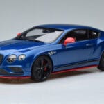 Bentley Continental GT Speed Black Edition ブルー GT Spirit 1:18 KJ006 レジン