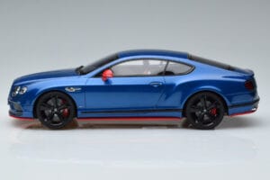 Bentley Continental GT Speed Black Edition ブルー GT Spirit 1:18 KJ006 レジン - 画像 3/6