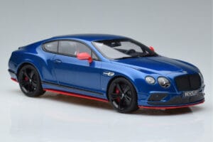 Bentley Continental GT Speed Black Edition ブルー GT Spirit 1:18 KJ006 レジン - 画像 4/6