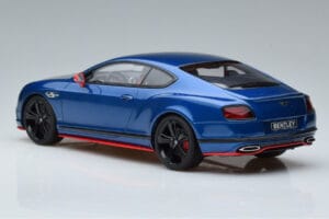 Bentley Continental GT Speed Black Edition ブルー GT Spirit 1:18 KJ006 レジン - 画像 5/6