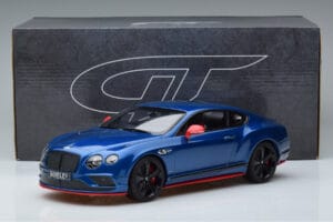Bentley Continental GT Speed Black Edition ブルー GT Spirit 1:18 KJ006 レジン - 画像 6/6