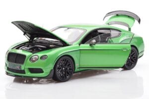 Bentley Continental GT3-R アップルグリーン Almost Real 1:18 830402 メタル - 画像 2/8