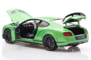 Bentley Continental GT3-R アップルグリーン Almost Real 1:18 830402 メタル - 画像 5/8