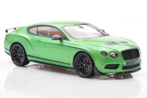 Bentley Continental GT3-R アップルグリーン Almost Real 1:18 830402 メタル - 画像 6/8