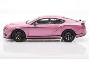 Bentley Continental GT3-R パッションピンク Almost Real 1:18 830405 メタル - 画像 4/8