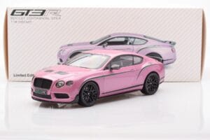 Bentley Continental GT3-R パッションピンク Almost Real 1:18 830405 メタル - 画像 8/8