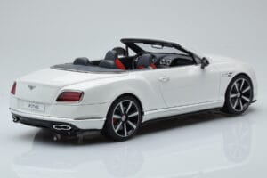 Bentley Continental GTC V8 S ホワイト GT Spirit 1:18 ZM046 レジン - 画像 2/6