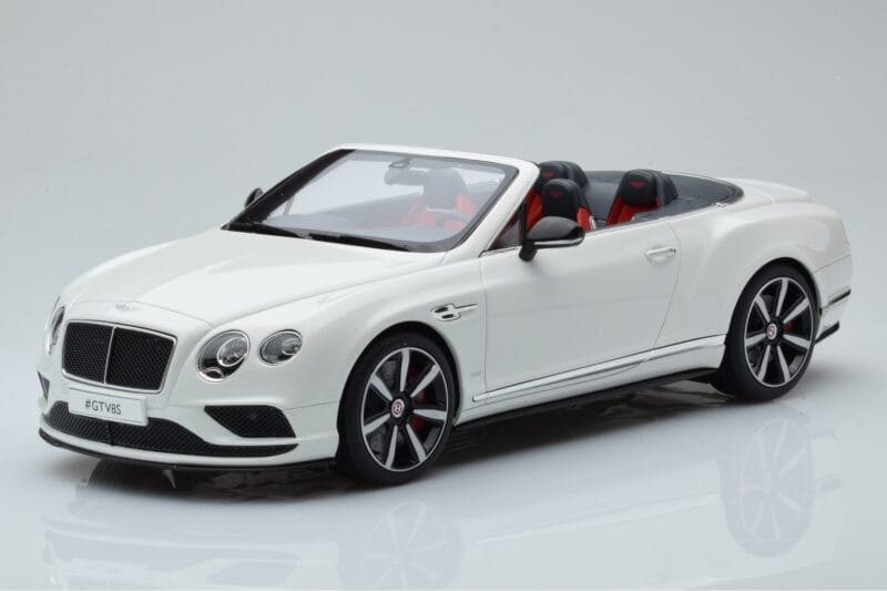 Bentley Continental GTC V8 S ホワイト GT Spirit 1:18